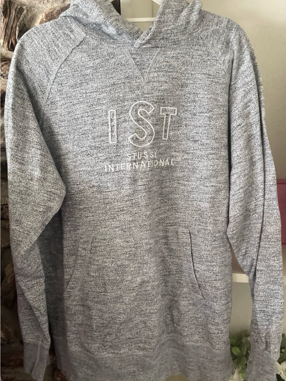 Classic Stüssy International Tribe (IST) pullover hoodie